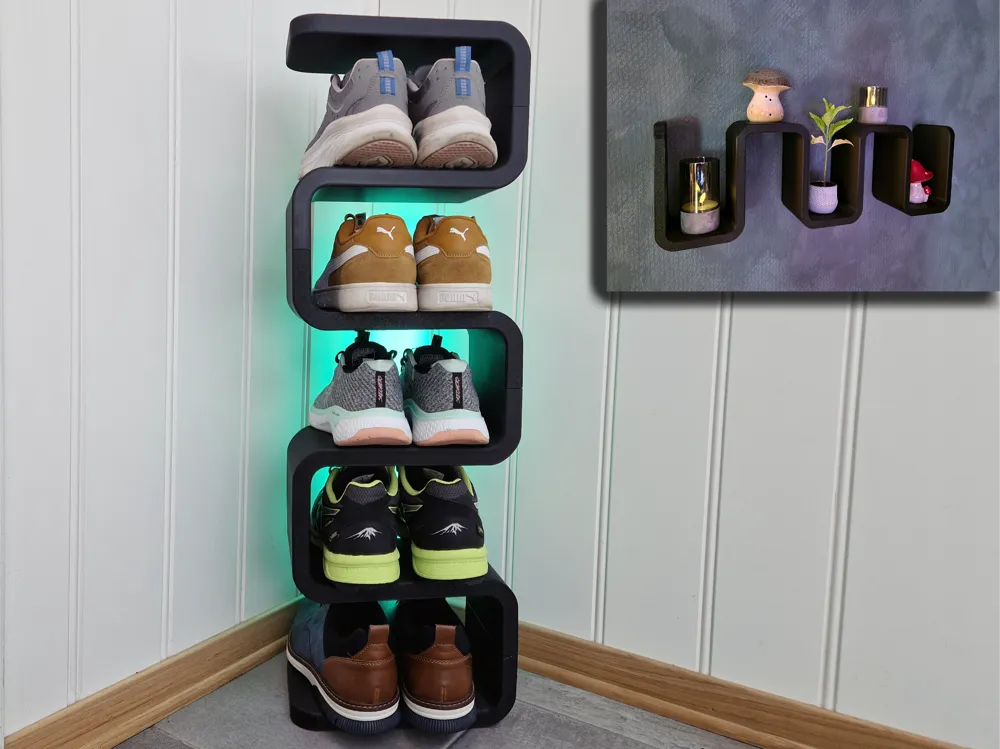 Shoe Rack / Wall Shelf